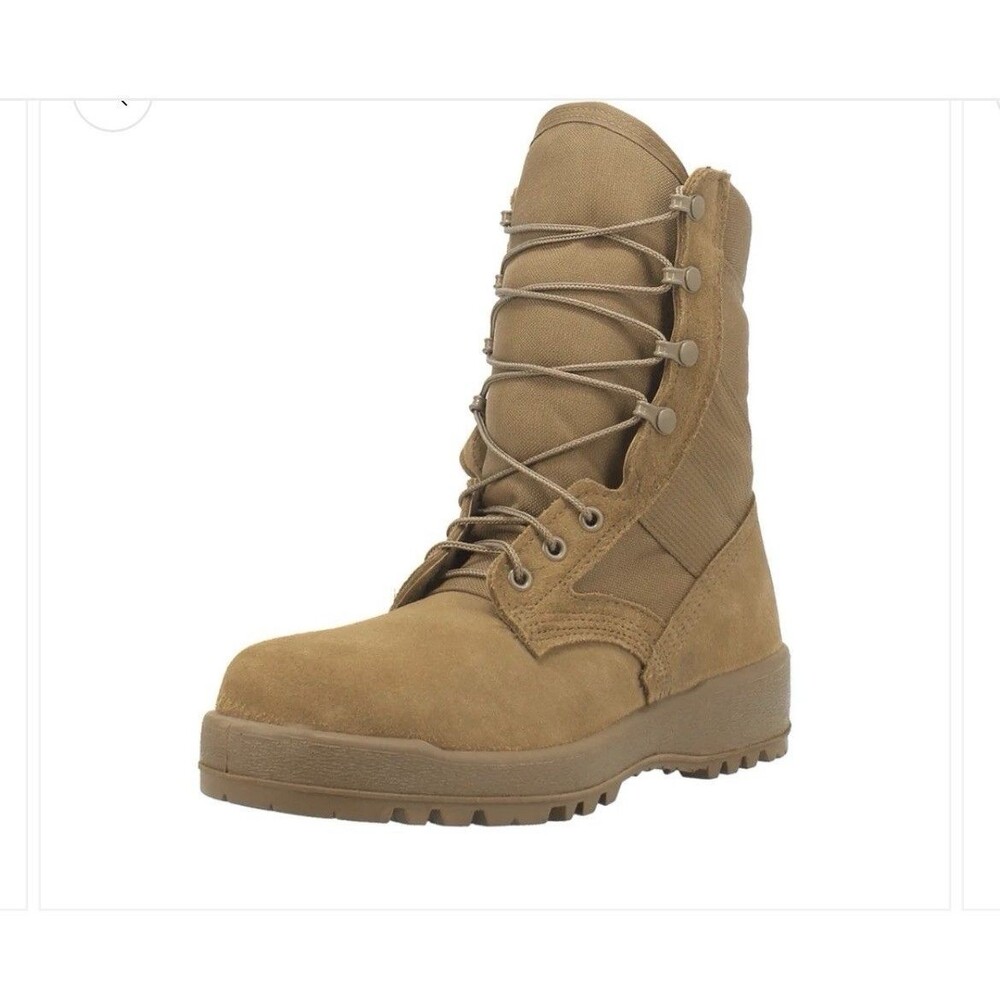 McRae Footwear Military Hot Weather Coyote Tan Boots Mens 10.5 R Tactical Army